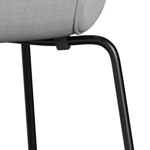 Fritz Hansen Series 7™ Chair Full Upholstery, Black/Fiord Grey/Medium Grey