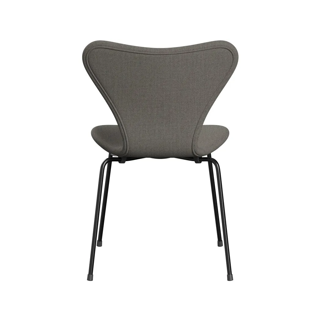 Fritz Hansen Series 7™ Chair Full Upholstery, Black/Fiord Grey/Stone