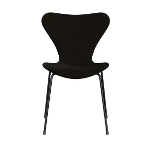 Fritz Hansen Series 7™ Chair Full Upholstery, Black/Hallingdal Dark Brown