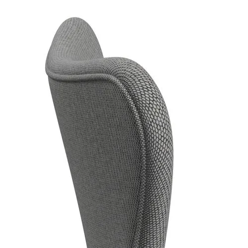 Fritz Hansen Series 7™ Chair Full Upholstery, Black/Re Wool Wool White/Natural
