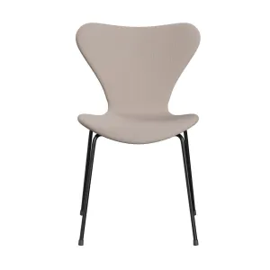 Fritz Hansen Series 7™ Chair Full Upholstery, Black/Steelcut Trio Light Beige