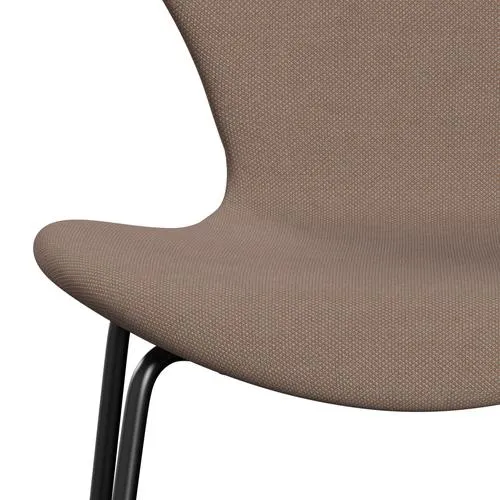Fritz Hansen Series 7™ Chair Full Upholstery, Black/Steelcut Trio Sand Colors