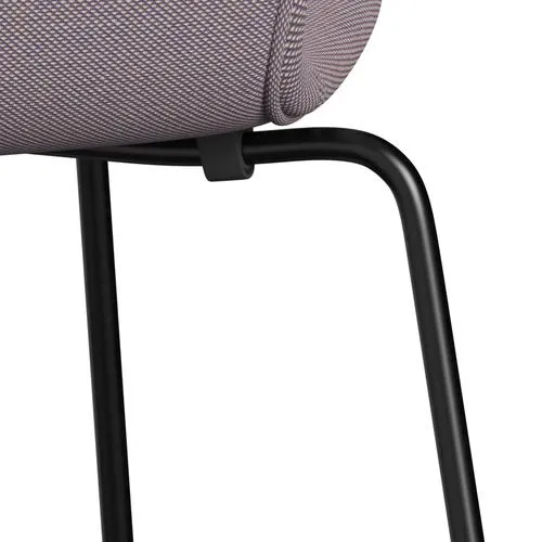 Fritz Hansen Series 7™ Chair Full Upholstery, Black/Steelcut Trio White/Violet