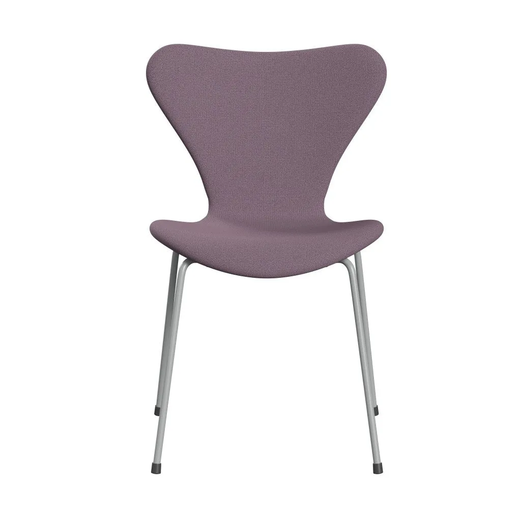 Fritz Hansen Series 7™ Chair Full Upholstery, Nine Grey/Capture Violet/Brown