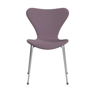Fritz Hansen Series 7™ Chair Full Upholstery, Nine Grey/Capture Violet/Brown