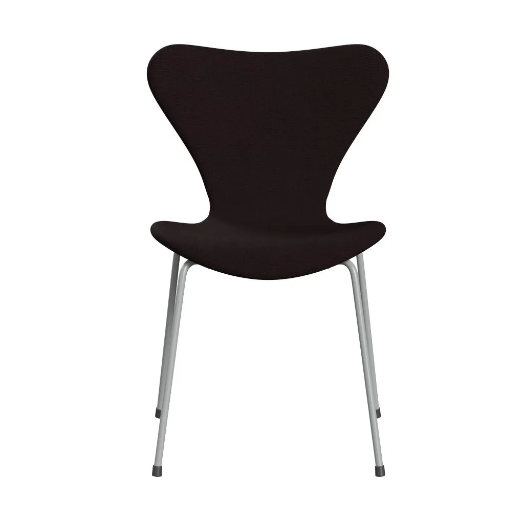 Fritz Hansen Series 7™ Chair Full Upholstery, Nine Grey/Christianshavn Dark Red Uni