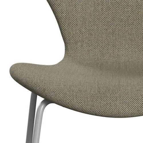 Fritz Hansen Series 7™ Chair Full Upholstery, Nine Grey/Re Wool Light Beige/Natural