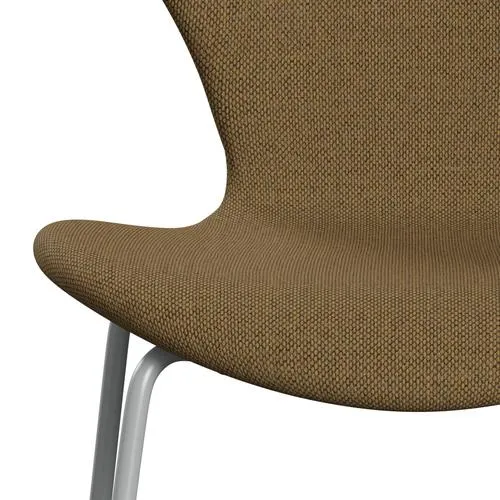 Fritz Hansen Series 7™ Chair Full Upholstery, Nine Grey/Re Wool Mustard/Natural