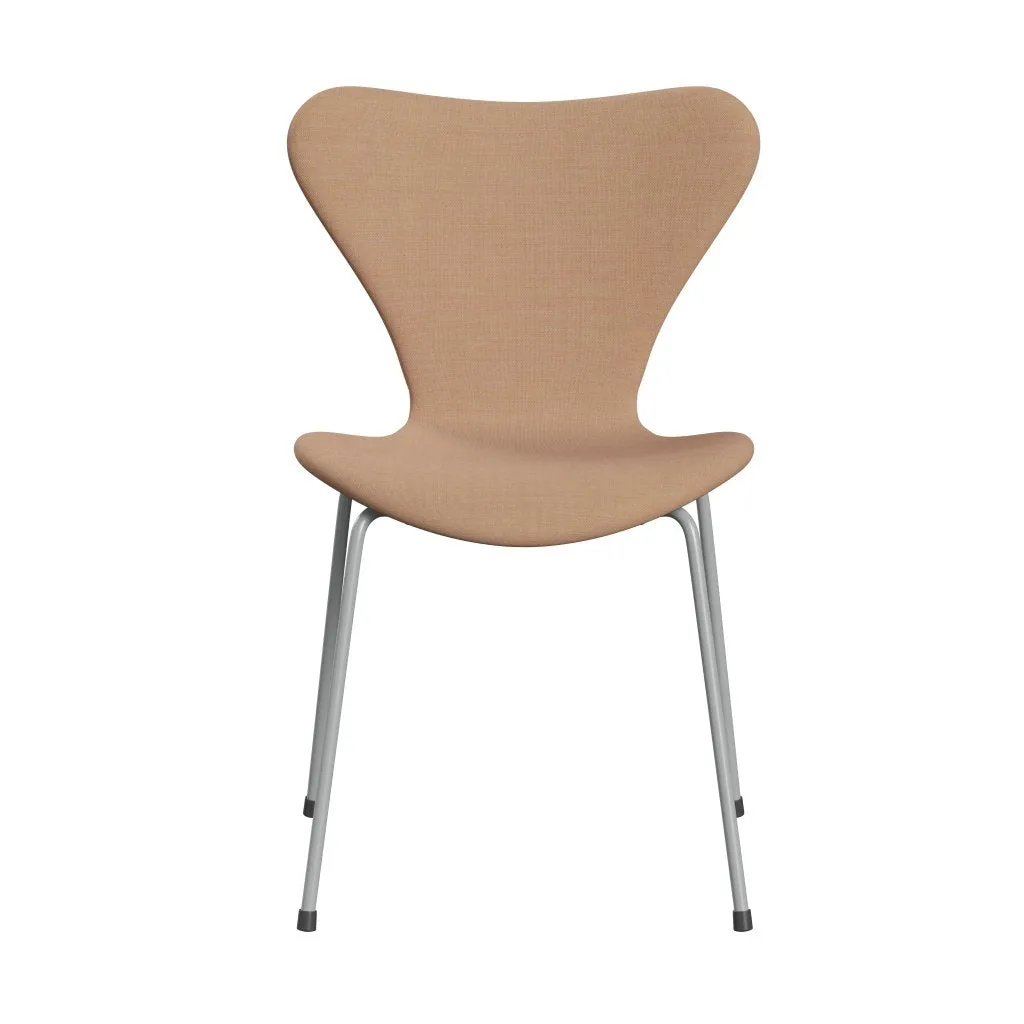 Fritz Hansen Series 7™ Chair Full Upholstery, Nine Grey/Remix Light Brown (Rem406)
