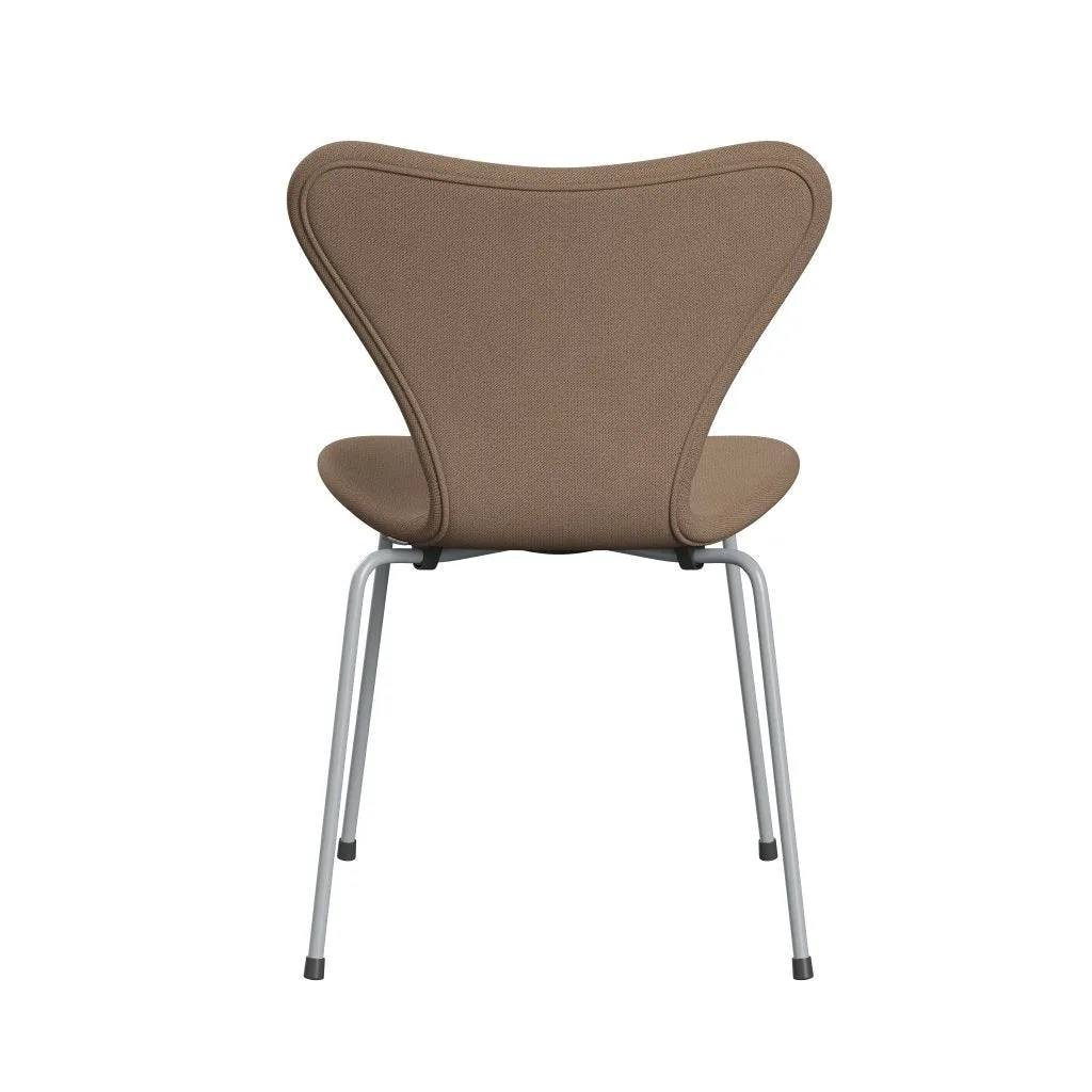 Fritz Hansen Series 7™ Chair Full Upholstery, Silver Grey/Capture Sand/Brown
