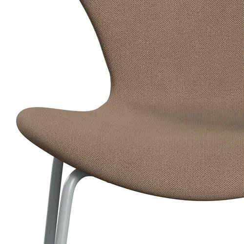 Fritz Hansen Series 7™ Chair Full Upholstery, Silver Grey/Capture Sand/Brown