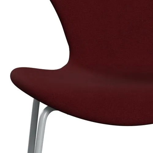 Fritz Hansen Series 7™ Chair Full Upholstery, Silver Grey/Christianshavn Red Uni