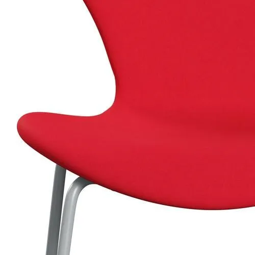 Fritz Hansen Series 7™ Chair Full Upholstery, Silver Grey/Comfort Pink Dark