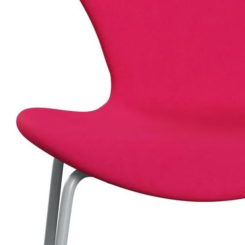 Fritz Hansen Series 7™ Chair Full Upholstery, Silver Grey/Comfort Pink