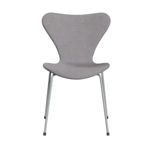 Fritz Hansen Series 7™ Chair Full Upholstery, Silver Grey/Divina Md Cool Light Grey