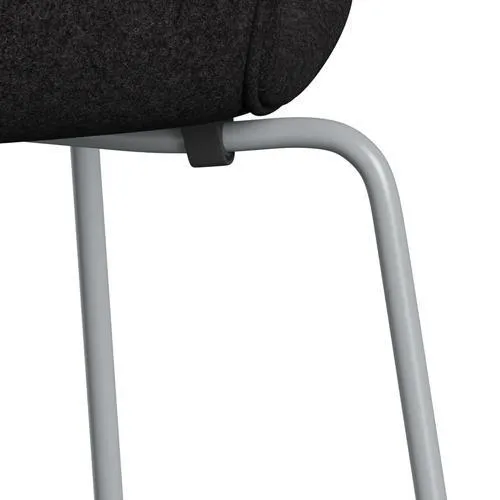 Fritz Hansen Series 7™ Chair Full Upholstery, Silver Grey/Divina Md Dark Grey