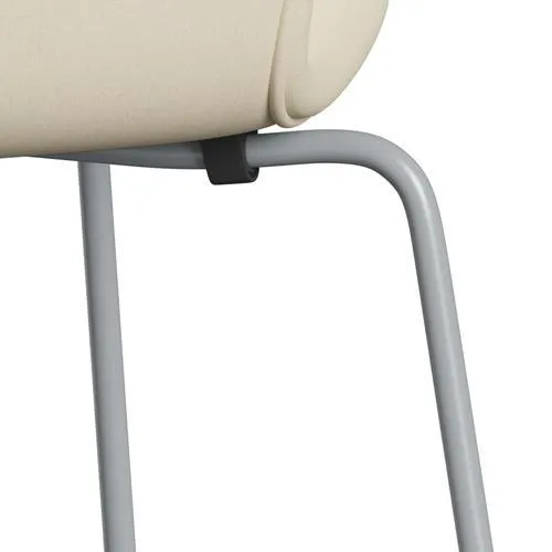 Fritz Hansen Series 7™ Chair Full Upholstery, Silver Grey/Divina White