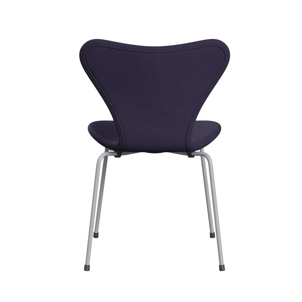 Fritz Hansen Series 7™ Chair Full Upholstery, Silver Grey/Fame Violet Dark