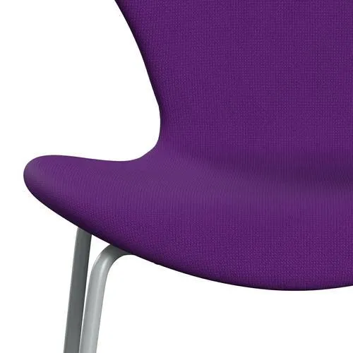 Fritz Hansen Series 7™ Chair Full Upholstery, Silver Grey/Fame Violet