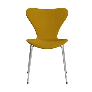 Fritz Hansen Series 7™ Chair Full Upholstery, Silver Grey/Hallingdal Mustard