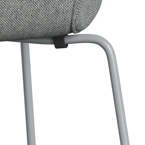 Fritz Hansen Series 7™ Chair Full Upholstery, Silver Grey/Hallingdal White Grey