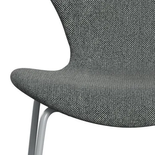 Fritz Hansen Series 7™ Chair Full Upholstery, Silver Grey/Hallingdal White/Brown