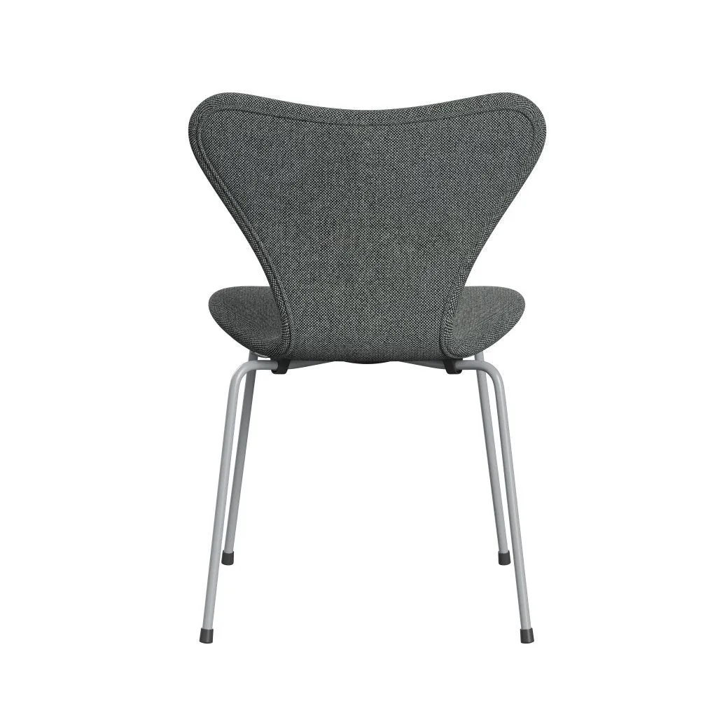 Fritz Hansen Series 7™ Chair Full Upholstery, Silver Grey/Hallingdal White/Brown