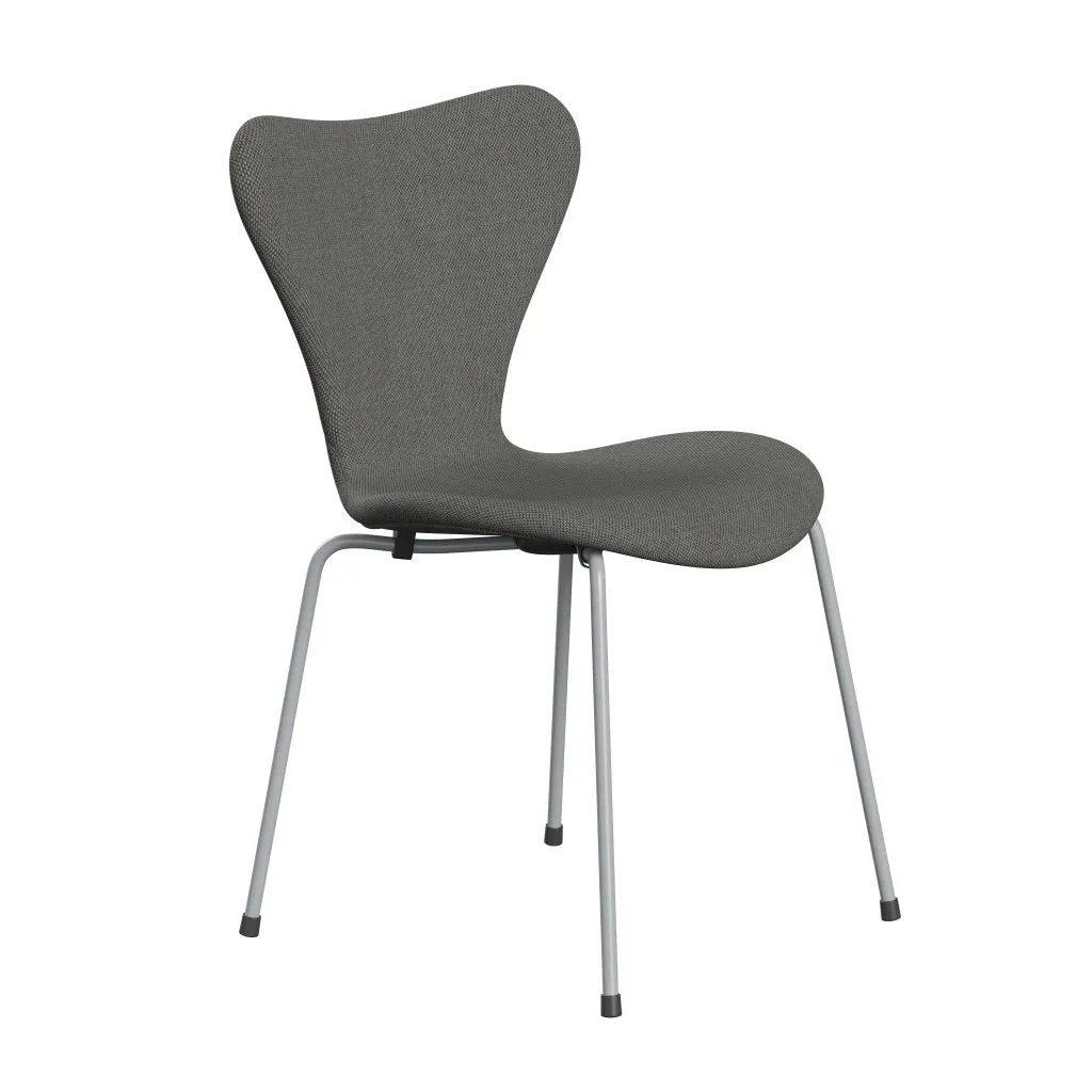Fritz Hansen Series 7™ Chair Full Upholstery, Silver Grey/Re Wool Taupe/Natural