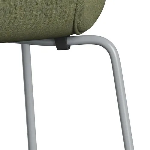 Fritz Hansen Series 7™ Chair Full Upholstery, Silver Grey/Remix Green