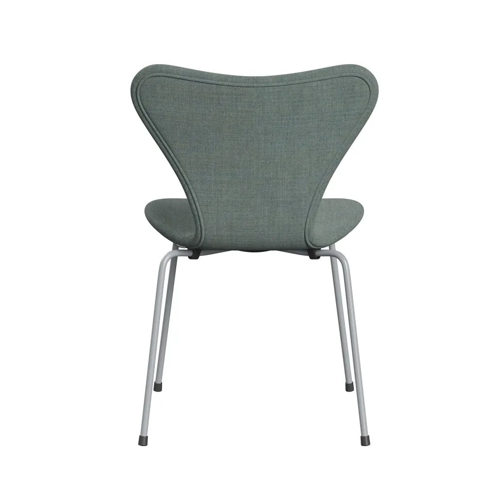 Fritz Hansen Series 7™ Chair Full Upholstery, Silver Grey/Remix Green/Grey