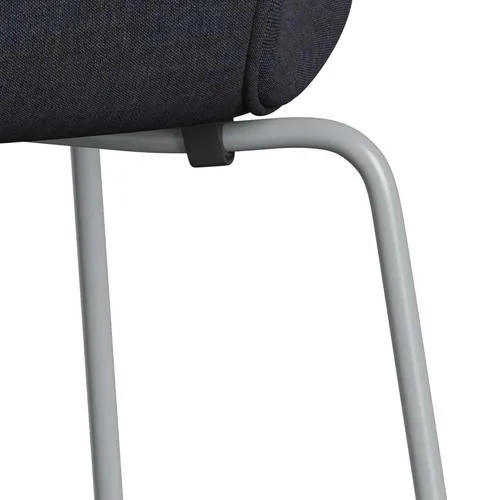 Fritz Hansen Series 7™ Chair Full Upholstery, Silver Grey/Remix Jeans Blue