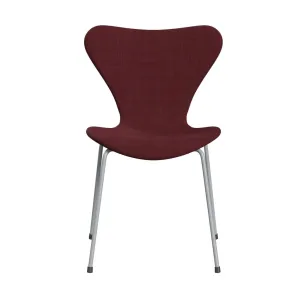 Fritz Hansen Series 7™ Chair Full Upholstery, Silver Grey/Sunniva 2 Burgundy