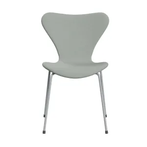 Fritz Hansen Series 7™ Chair Full Upholstery, Silver Grey/Sunniva 2 Mint Green