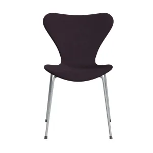 Fritz Hansen Series 7™ Chair Full Upholstery, Silver Grey/Tonus Aubergine