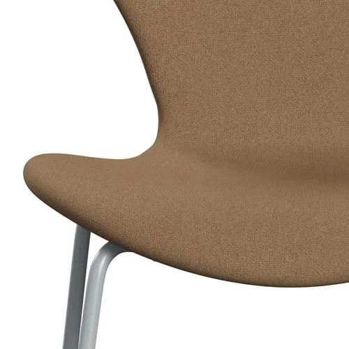 Fritz Hansen Series 7™ Chair Full Upholstery, Silver Grey/Tonus Camel