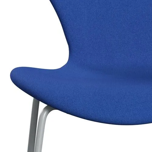 Fritz Hansen Series 7™ Chair Full Upholstery, Silver Grey/Tonus Lavender Blue