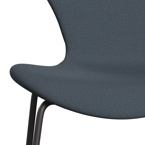 Fritz Hansen Series 7™ Chair Full Upholstery, Warm Graphite/Capture Petrol Blue