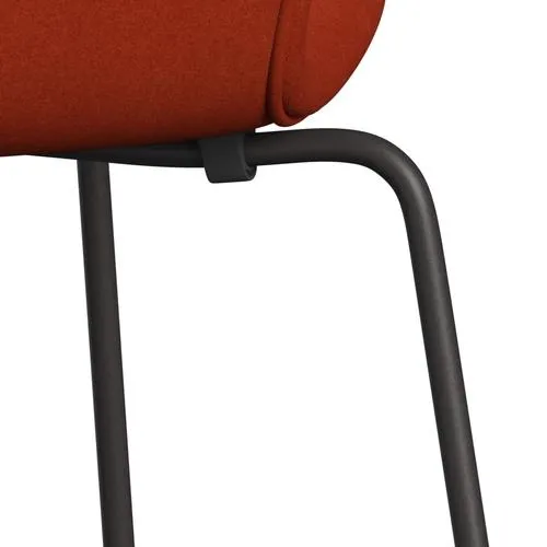 Fritz Hansen Series 7™ Chair Full Upholstery, Warm Graphite/Divina Terracotta