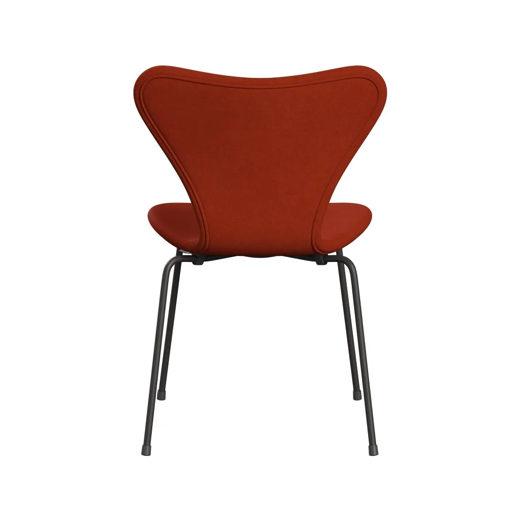 Fritz Hansen Series 7™ Chair Full Upholstery, Warm Graphite/Divina Terracotta