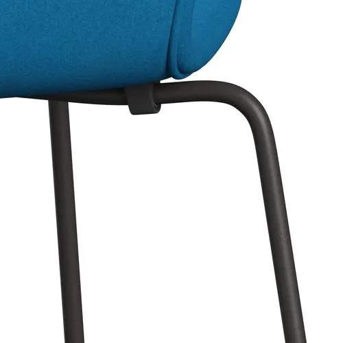 Fritz Hansen Series 7™ Chair Full Upholstery, Warm Graphite/Divina Turquoise