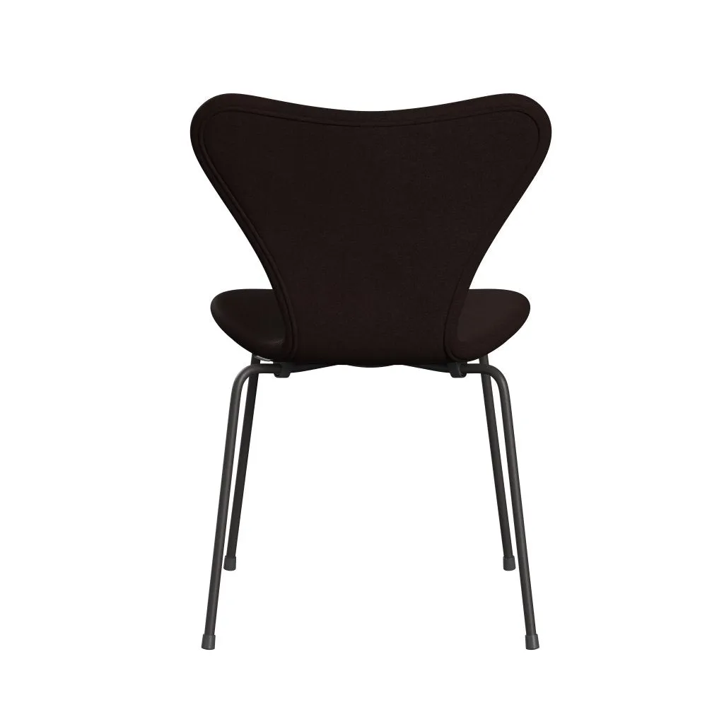 Fritz Hansen Series 7™ Chair Full Upholstery, Warm Graphite/Divina Warm Brown