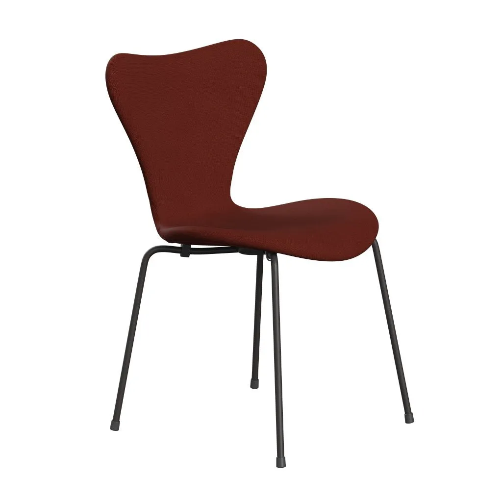 Fritz Hansen Series 7™ Chair Full Upholstery, Warm Graphite/Fame Light Brown (F63076)