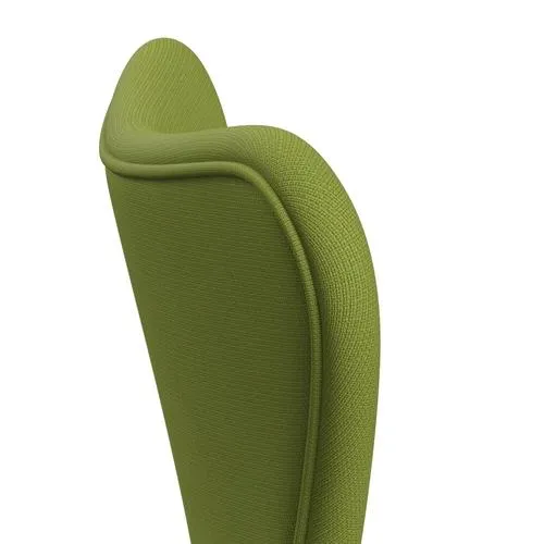 Fritz Hansen Series 7™ Chair Full Upholstery, Warm Graphite/Fame Light Grass Green