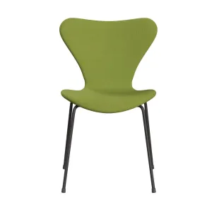 Fritz Hansen Series 7™ Chair Full Upholstery, Warm Graphite/Fame Light Grass Green
