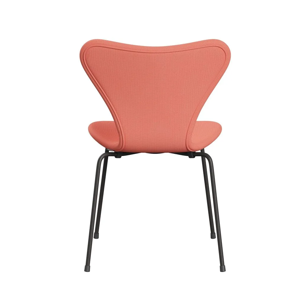 Fritz Hansen Series 7™ Chair Full Upholstery, Warm Graphite/Fame Pink Light