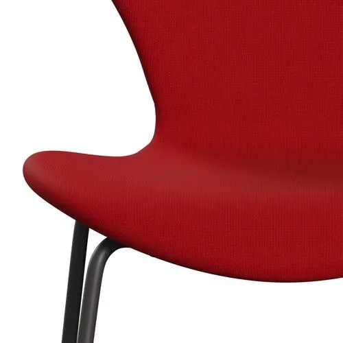 Fritz Hansen Series 7™ Chair Full Upholstery, Warm Graphite/Fame Red (F64089)