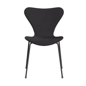 Fritz Hansen Series 7™ Chair Full Upholstery, Warm Graphite/Fiord Black
