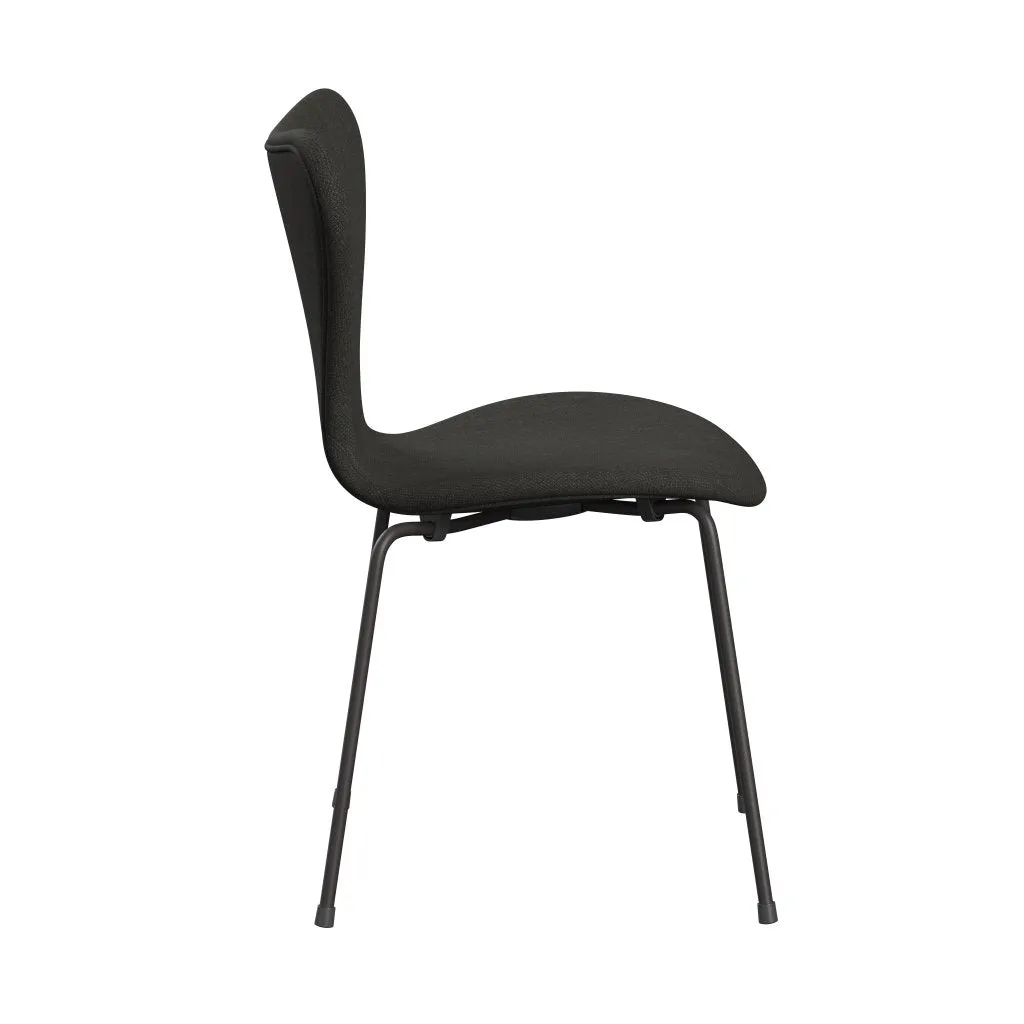 Fritz Hansen Series 7™ Chair Full Upholstery, Warm Graphite/Fiord Black/Brown