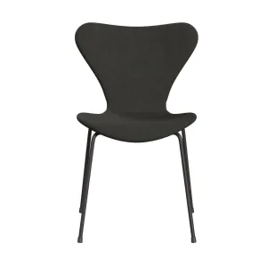 Fritz Hansen Series 7™ Chair Full Upholstery, Warm Graphite/Fiord Black/Brown