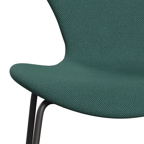 Fritz Hansen Series 7™ Chair Full Upholstery, Warm Graphite/Fiord Green